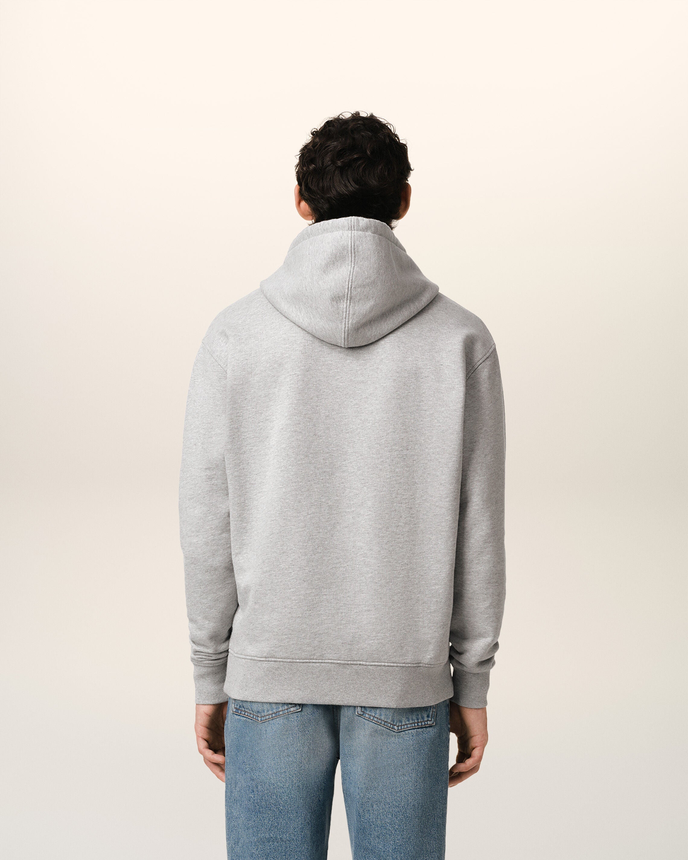 Hoodie Gris Ami de Coeur En Coton