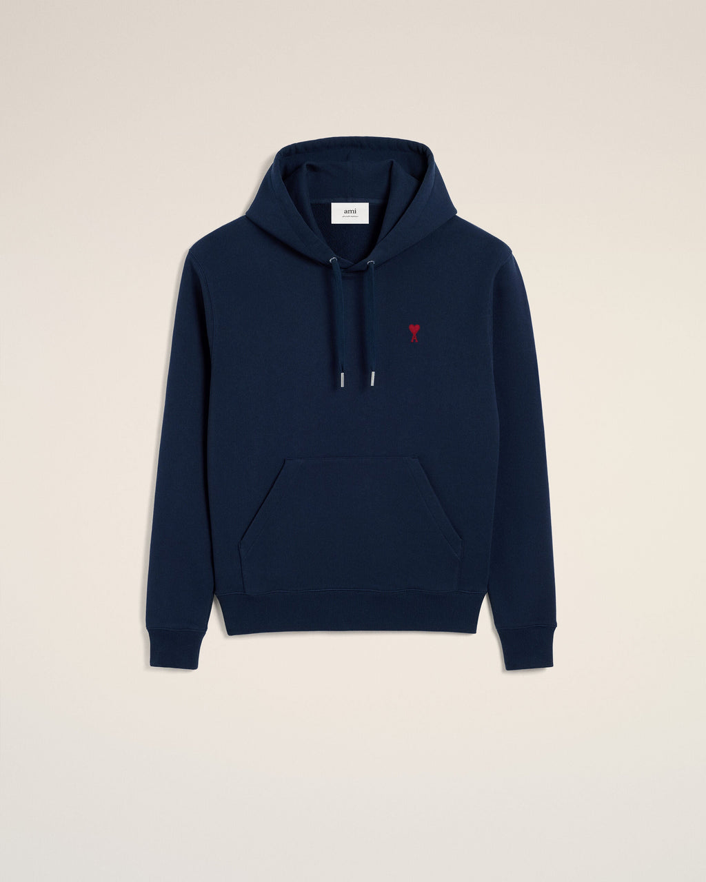 Hoodie Bleu Marine Ami de Coeur En Coton