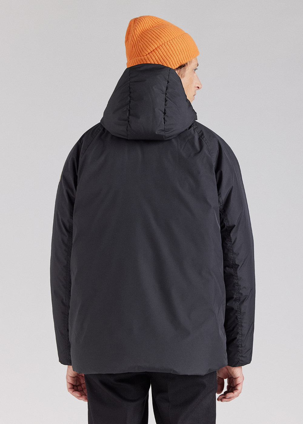 Parka courte homme Pyrenex Covert en duvet naturel Black