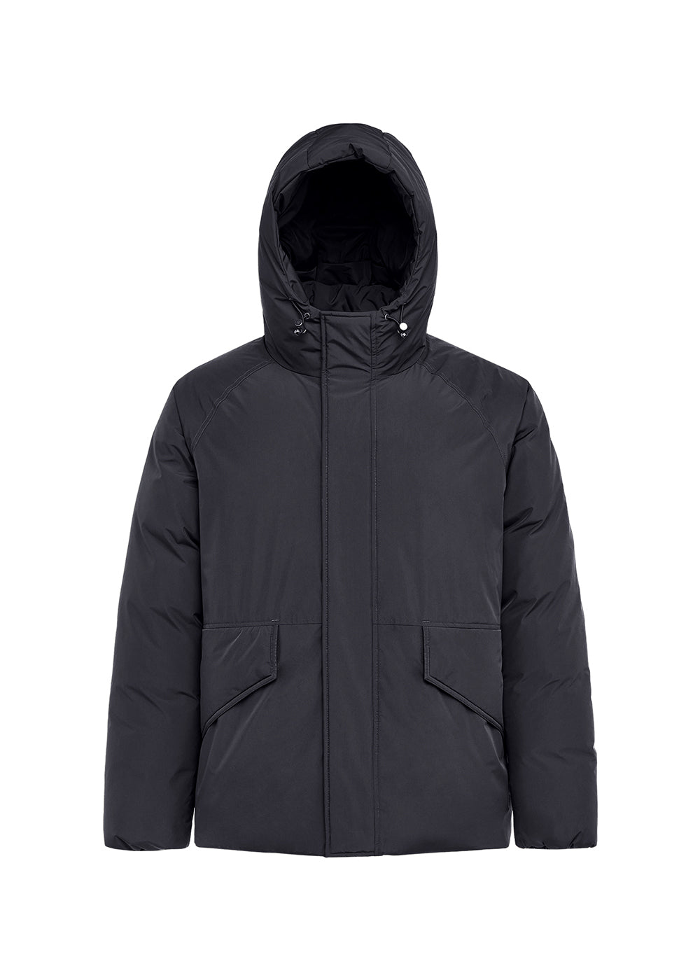 Parka courte homme Pyrenex Covert en duvet naturel Black