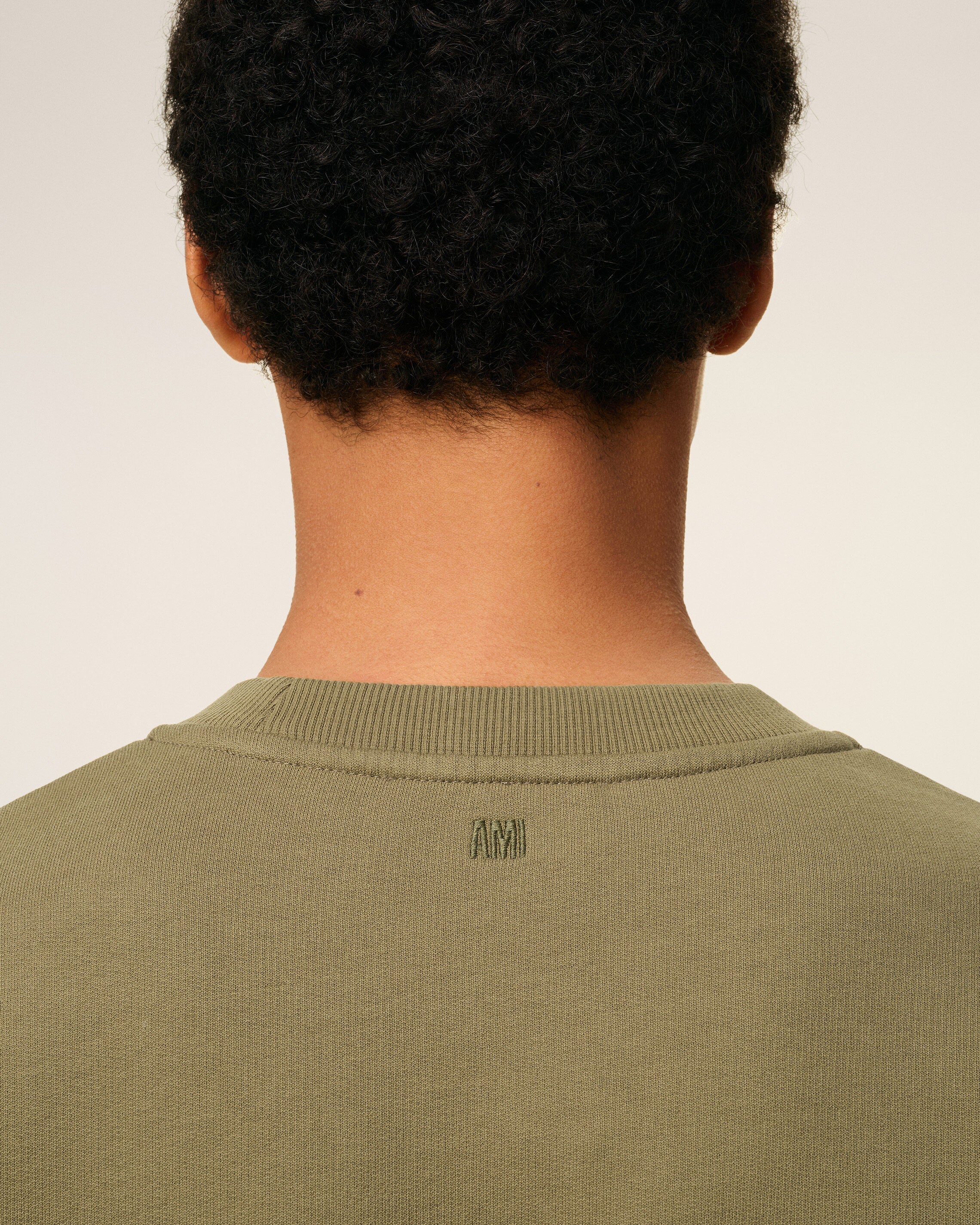 Sweatshirt Vert Ami De Coeur En Coton