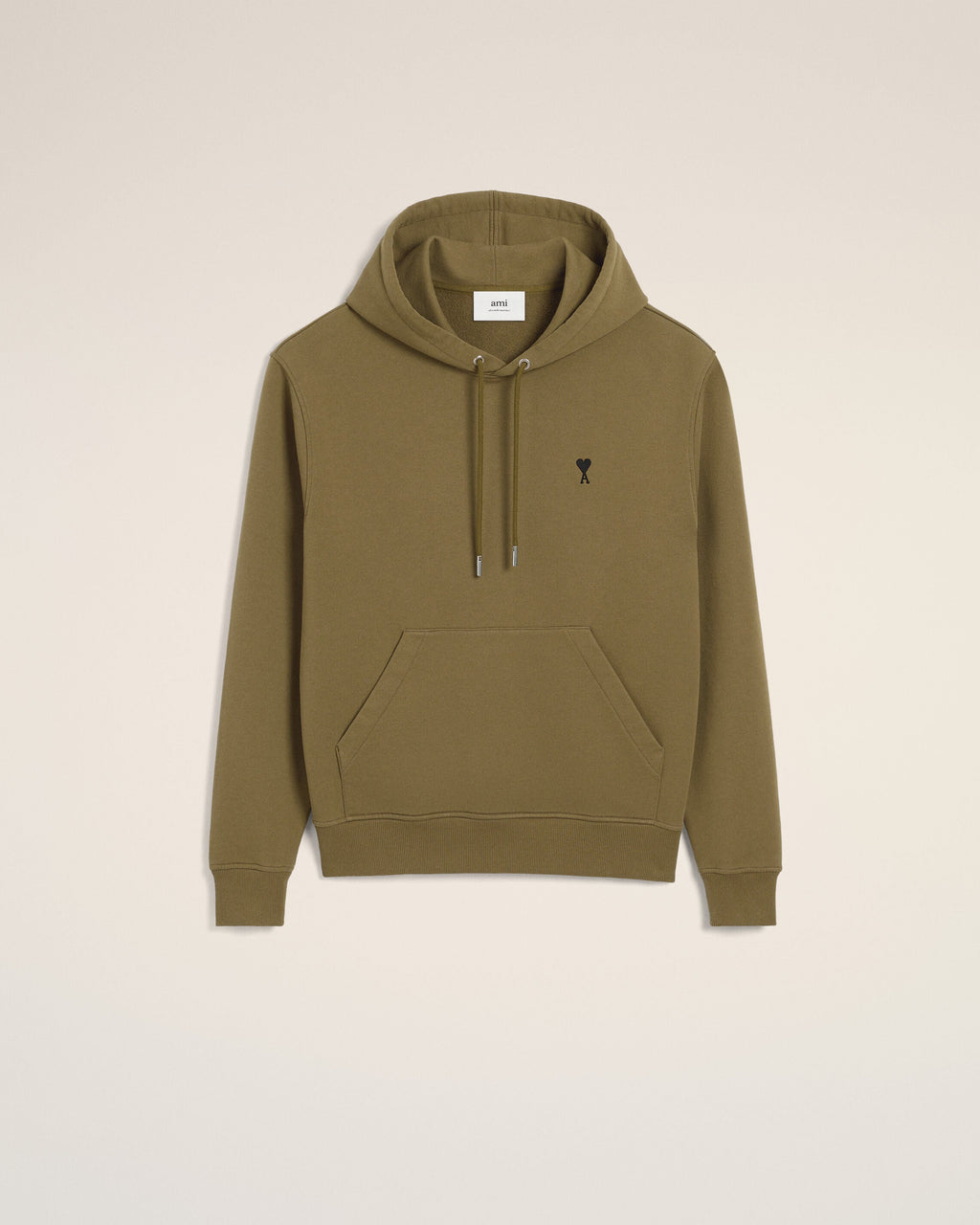 Hoodie Vert Ami De Coeur En Coton