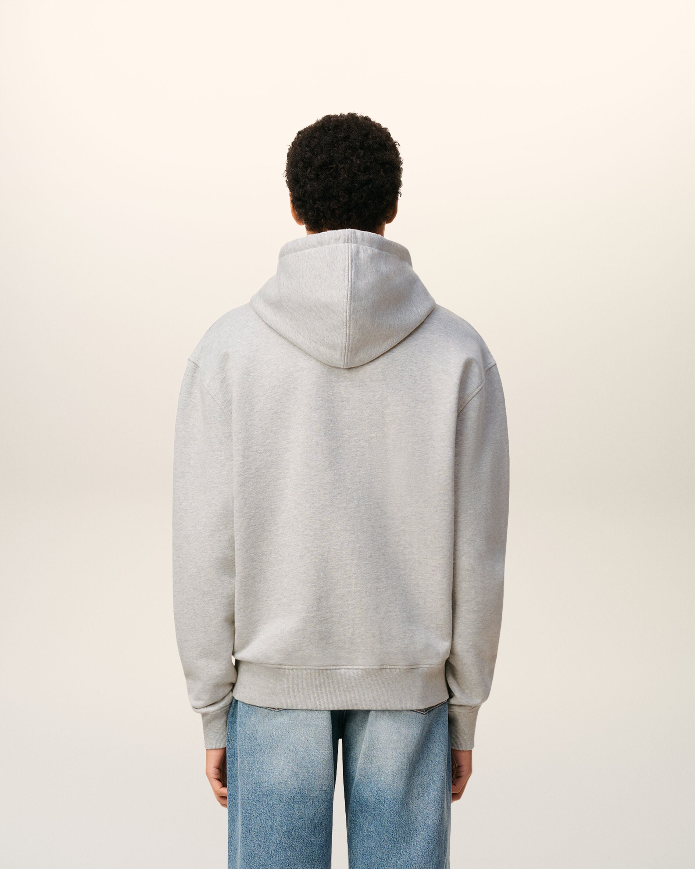 Hoodie Gris Ami De Coeur En Coton