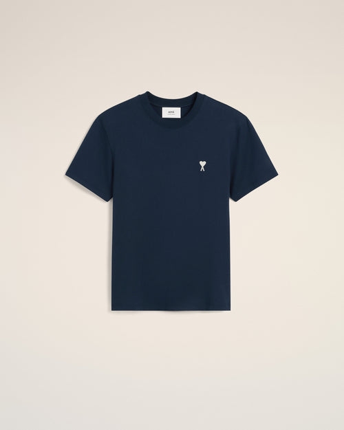 T-Shirt Bleu Marine Ami de Coeur En Coton