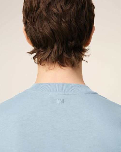 T-shirt Bleu Ami De Coeur En Coton