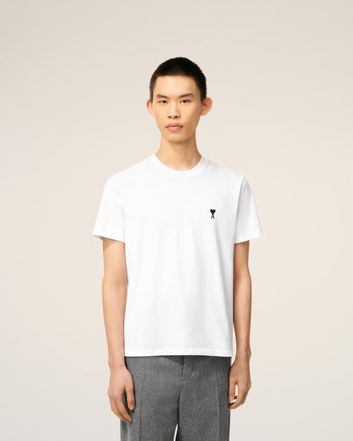 T-shirt Blanc Ami De Coeur En Coton