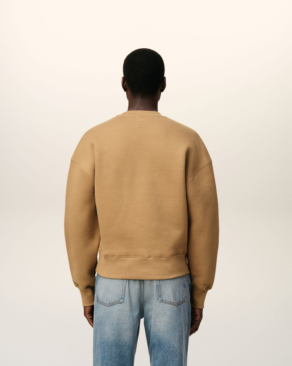 Sweatshirt Marron Ami De Coeur En Coton