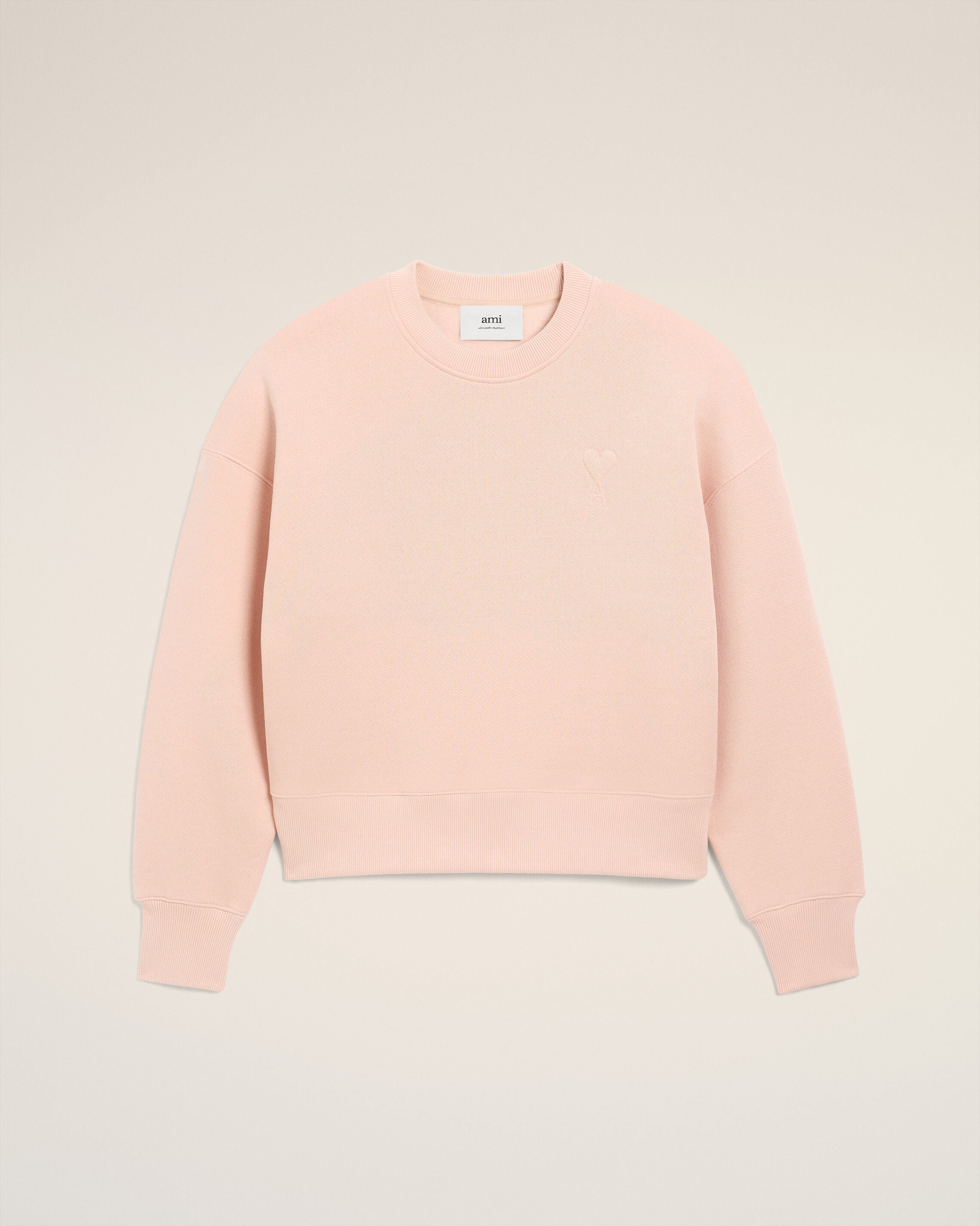 Sweatshirt Rose Ami De Coeur En Coton