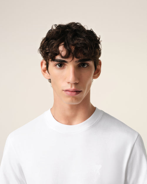 T-shirt Blanc Ami de Coeur En Coton