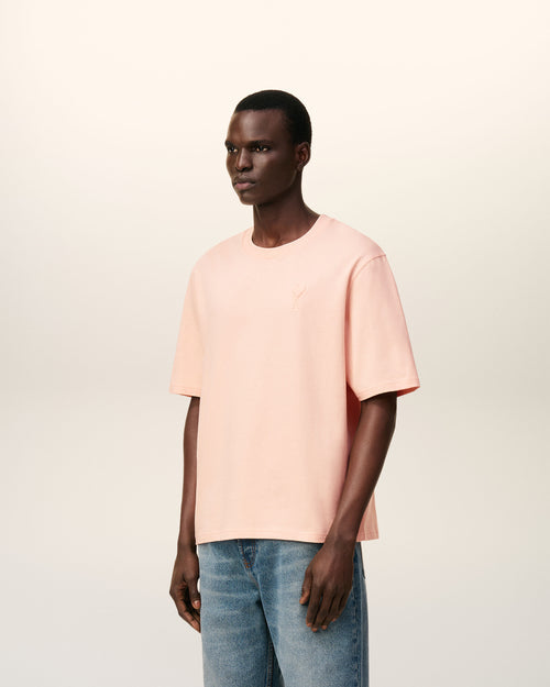 T-shirt Rose Ami De Coeur Coupe Cosy En Coton