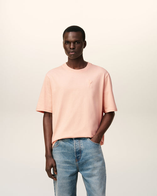 T-shirt Rose Ami De Coeur Coupe Cosy En Coton