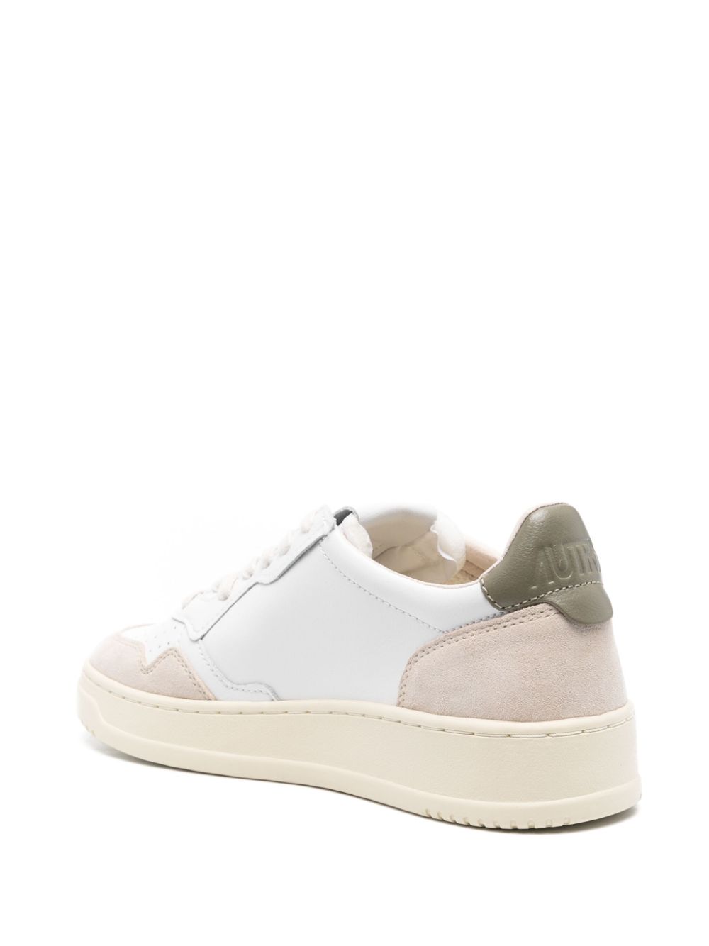 Autry - baskets Medalist en cuir blanc