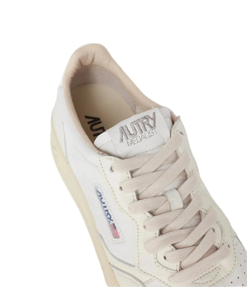 Autry - Baskets Medalist Leat blanc