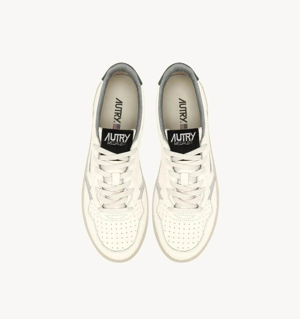 AUTRY - Baskets medalist low en cuir mountain et loft