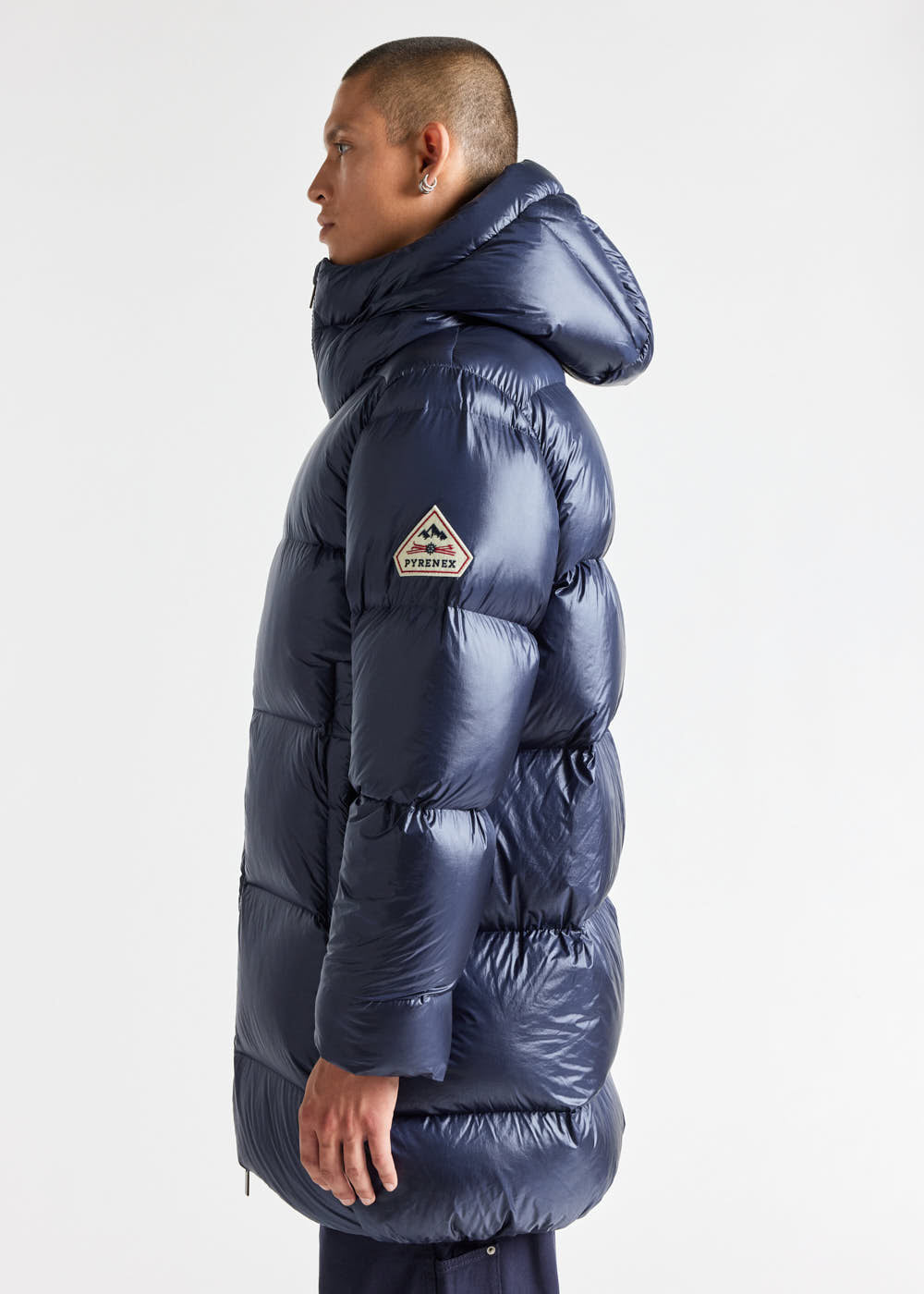 Doudoune homme en duvet naturel Pyrenex Anton Amiral