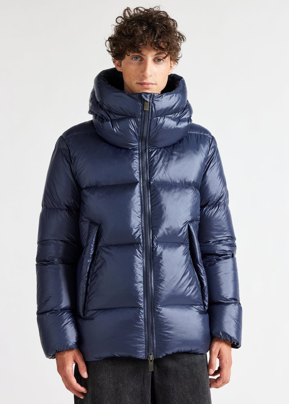 Doudoune homme en duvet naturel Pyrenex Barry Amiral