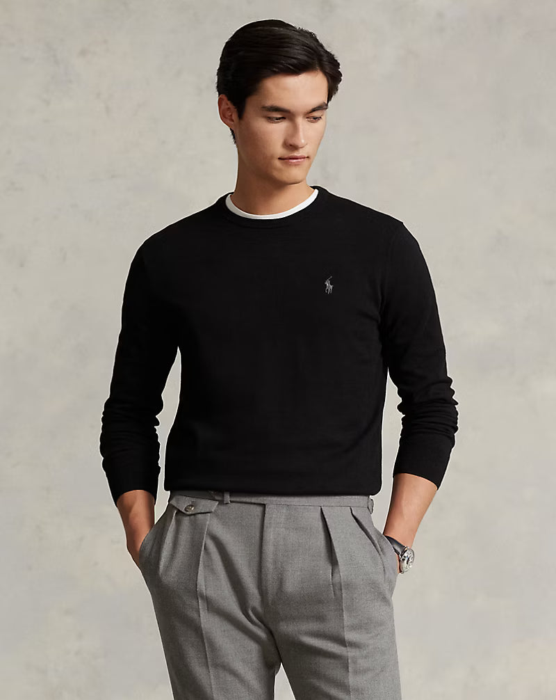 Pull cintré en coton