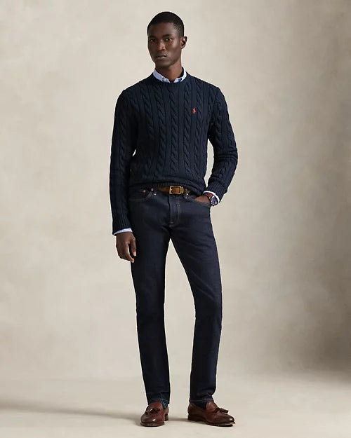 Pull en coton torsadé