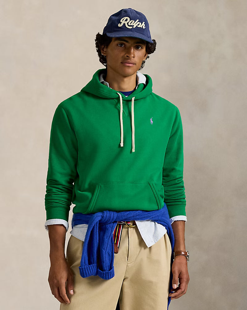 Le sweat à capuche RL en molleton