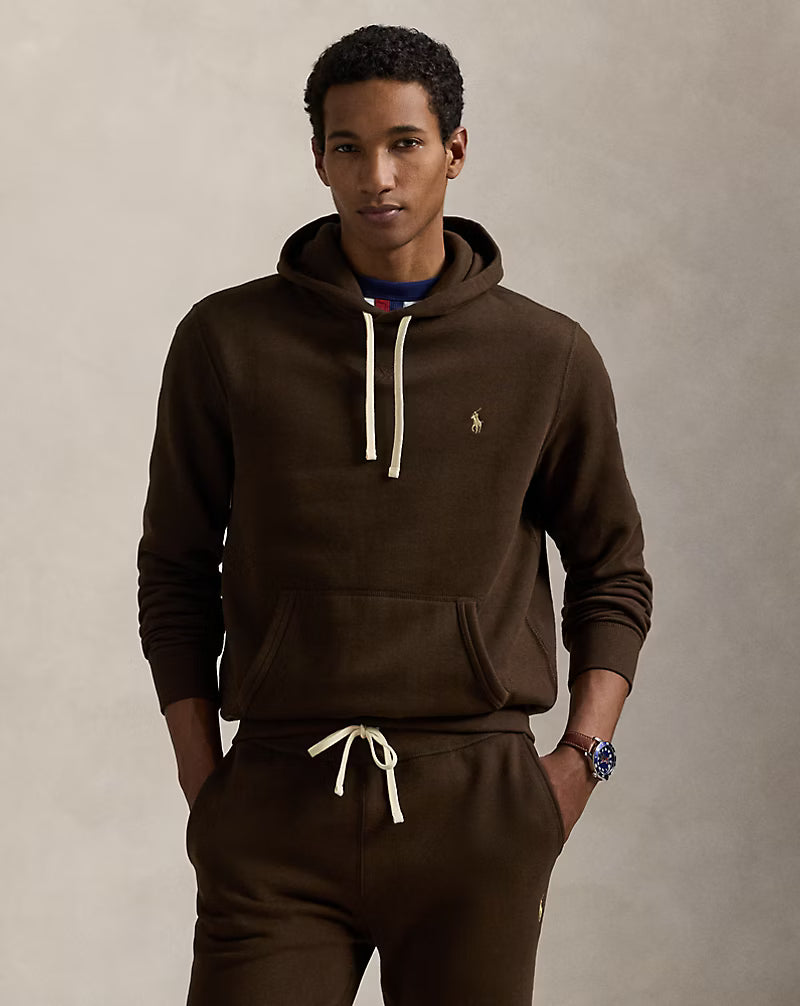 Le sweat à capuche RL en molleton