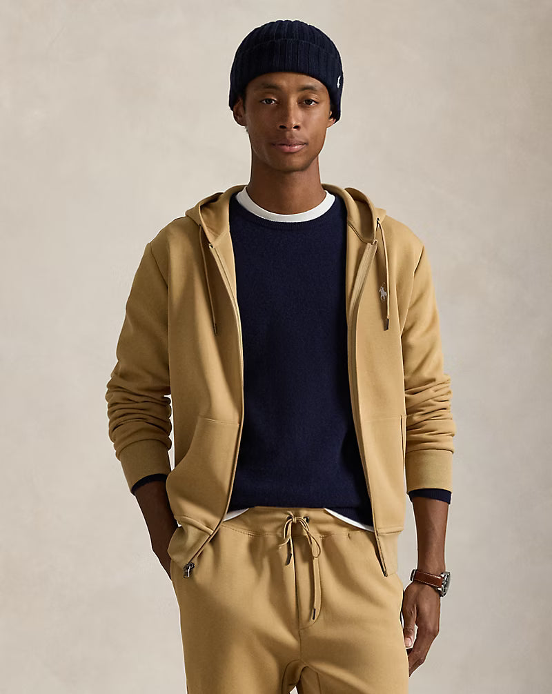 Sweat à capuche en maille double