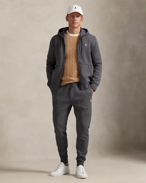 Sweat à capuche en maille double