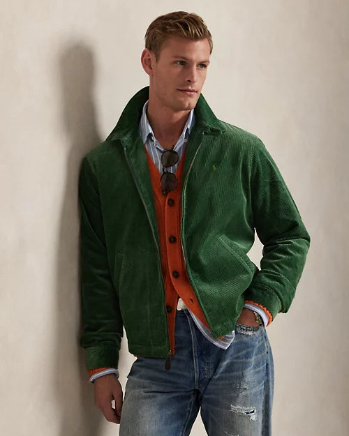 La veste Wynton en velours côtelé