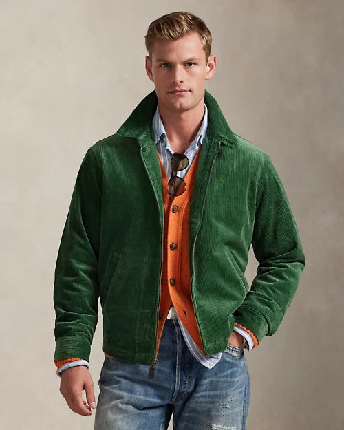 La veste Wynton en velours côtelé