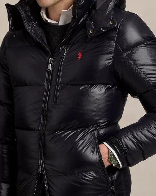 La doudoune brillante Gorham