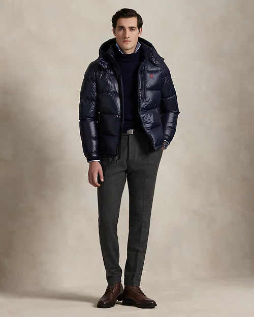 La doudoune brillante Gorham