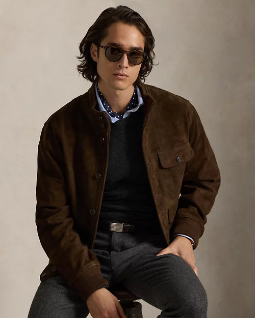 Veste de tir en daim