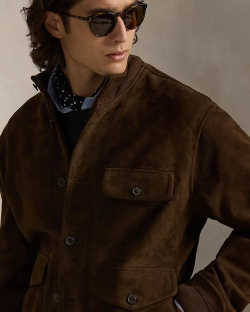 Veste de tir en daim