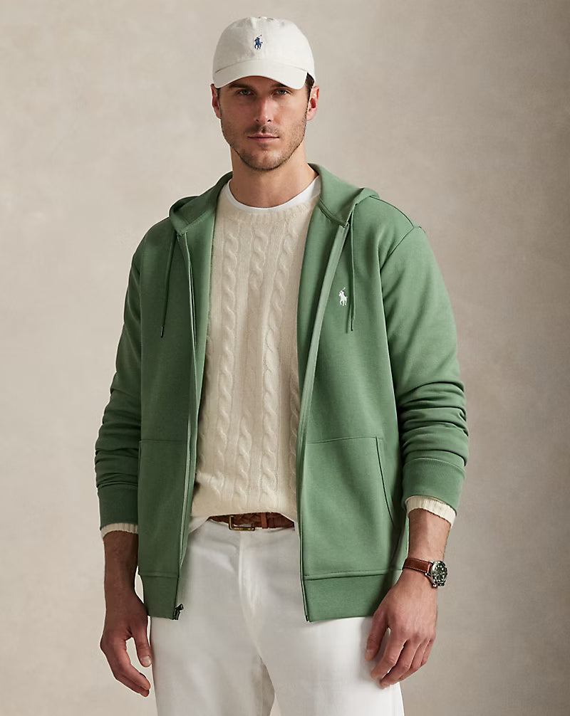 Sweat à capuche en maille double